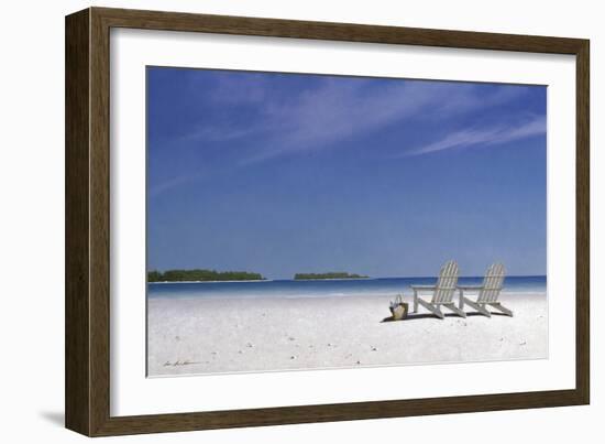 Beach House Bedroom-Zhen-Huan Lu-Framed Giclee Print