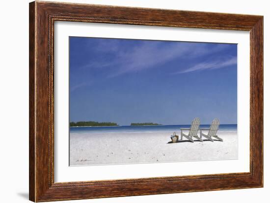 Beach House Bedroom-Zhen-Huan Lu-Framed Giclee Print