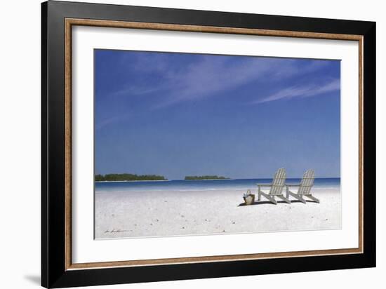 Beach House Bedroom-Zhen-Huan Lu-Framed Giclee Print