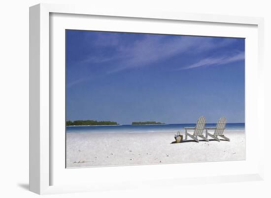 Beach House Bedroom-Zhen-Huan Lu-Framed Giclee Print