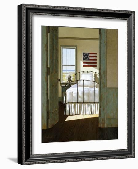 Beach House Cat-Zhen-Huan Lu-Framed Giclee Print