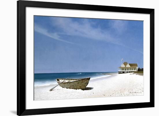 Beach House Dog-Zhen-Huan Lu-Framed Giclee Print