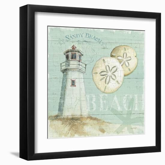 Beach House I-Lisa Audit-Framed Art Print