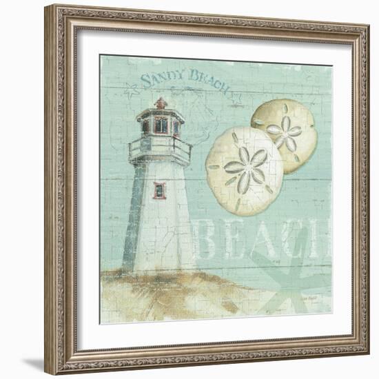 Beach House I-Lisa Audit-Framed Art Print