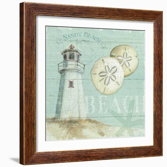 Beach House I-Lisa Audit-Framed Art Print