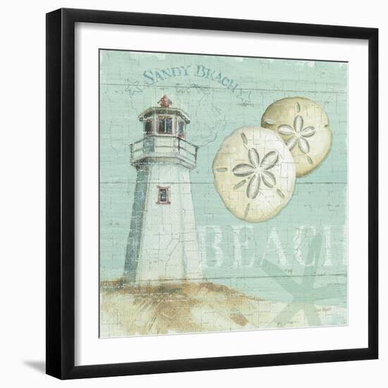 Beach House I-Lisa Audit-Framed Art Print