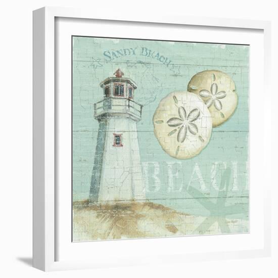 Beach House I-Lisa Audit-Framed Art Print