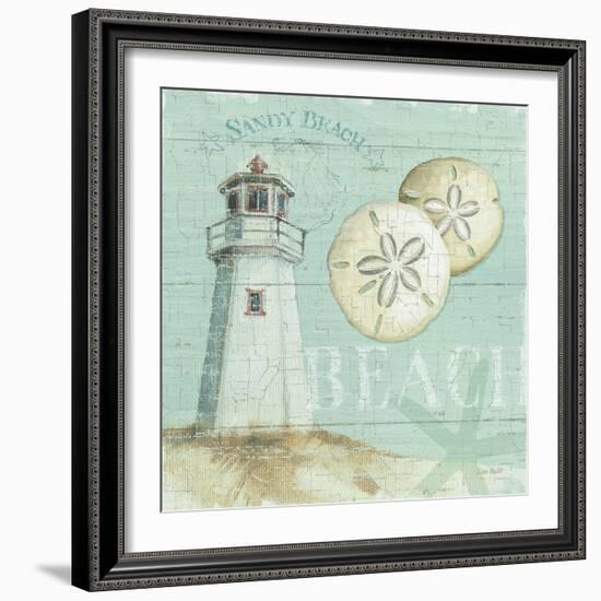 Beach House I-Lisa Audit-Framed Art Print