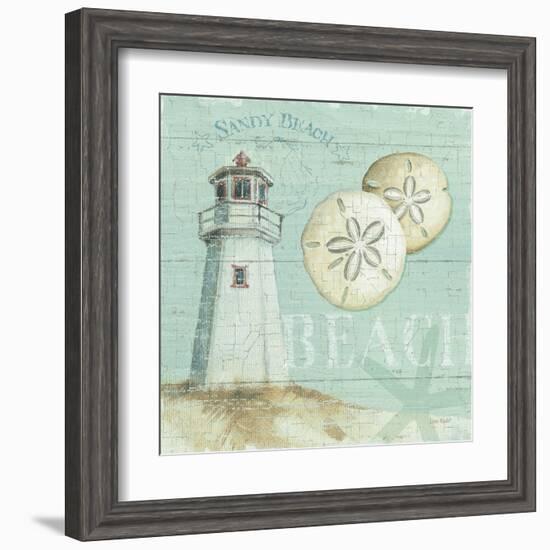 Beach House I-Lisa Audit-Framed Art Print