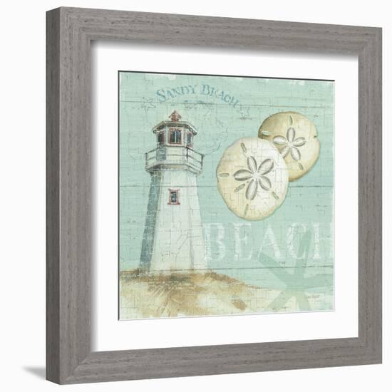 Beach House I-Lisa Audit-Framed Art Print