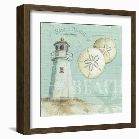 Beach House I-Lisa Audit-Framed Art Print