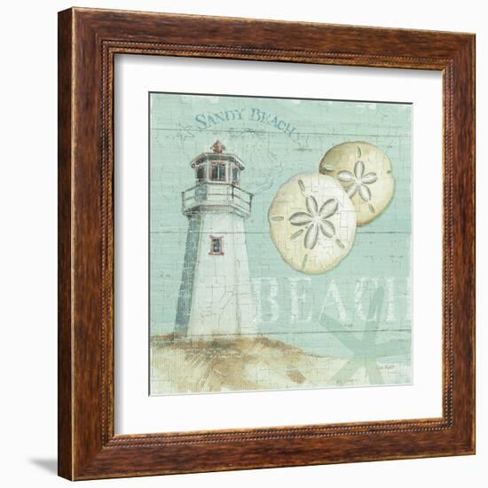 Beach House I-Lisa Audit-Framed Art Print