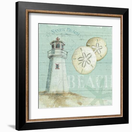 Beach House I-Lisa Audit-Framed Art Print