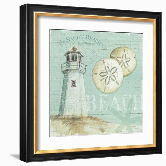 Beach House I-Lisa Audit-Framed Art Print