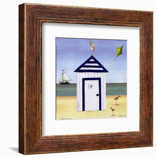 Beach House IV-Katharine Gracey-Framed Art Print