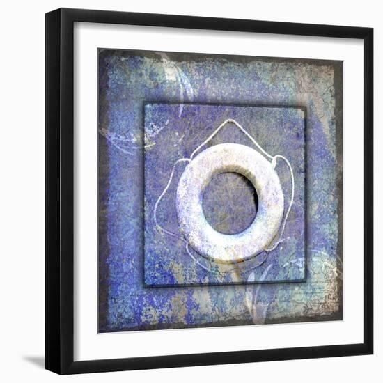 Beach House Life Saver-LightBoxJournal-Framed Giclee Print