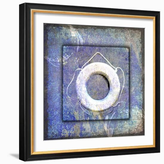 Beach House Life Saver-LightBoxJournal-Framed Giclee Print