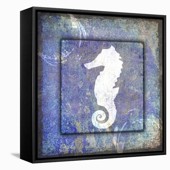 Beach House Sea Horse-LightBoxJournal-Framed Premier Image Canvas