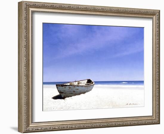 Beach House View 2-Zhen-Huan Lu-Framed Giclee Print