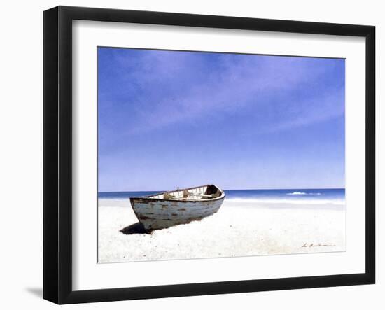 Beach House View 2-Zhen-Huan Lu-Framed Giclee Print