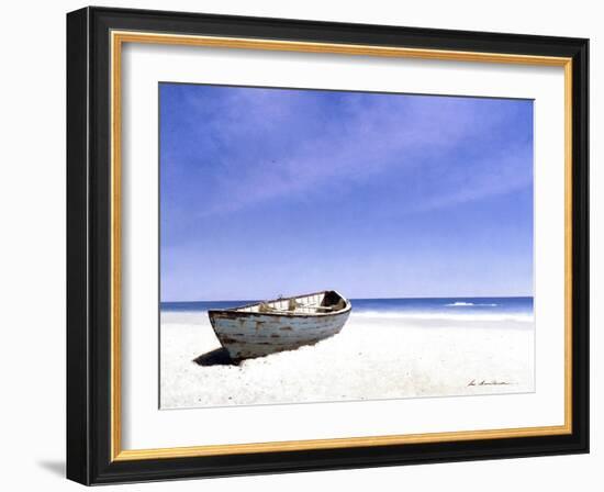 Beach House View 2-Zhen-Huan Lu-Framed Giclee Print