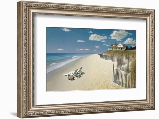 Beach House View-Zhen-Huan Lu-Framed Art Print