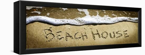 Beach House-Alan Hausenflock-Framed Stretched Canvas