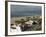 Beach Houses, Santa Monica State Beach Park, Santa Monica, Los Angeles, California-Walter Bibikow-Framed Photographic Print