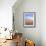 Beach Hut and Ocean, Cabo San Lucas, Mexico-Terry Eggers-Framed Photographic Print displayed on a wall