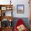 Beach Hut and Ocean, Cabo San Lucas, Mexico-Terry Eggers-Framed Photographic Print displayed on a wall