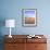 Beach Hut and Ocean, Cabo San Lucas, Mexico-Terry Eggers-Framed Photographic Print displayed on a wall