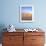 Beach Hut and Ocean, Cabo San Lucas, Mexico-Terry Eggers-Framed Photographic Print displayed on a wall