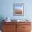 Beach Hut and Ocean, Cabo San Lucas, Mexico-Terry Eggers-Framed Photographic Print displayed on a wall