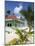 Beach Hut, Bavaro Beach, Punta Cana, Dominican Republic, West Indies, Caribbean, Central America-Frank Fell-Mounted Photographic Print