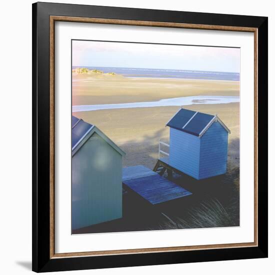 Beach Hut - Break-Bill Philip-Framed Giclee Print