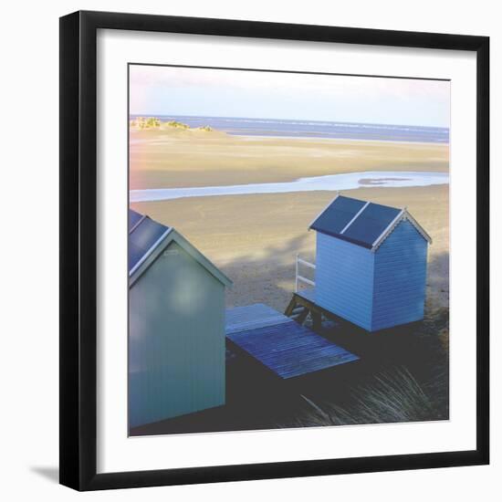 Beach Hut - Break-Bill Philip-Framed Giclee Print