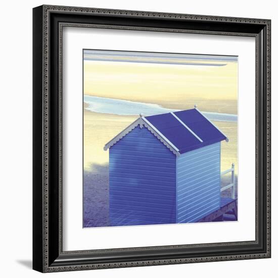 Beach Hut - Calm-Bill Philip-Framed Giclee Print