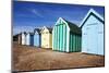 Beach Huts at Felixstowe, Suffolk, England, United Kingdom, Europe-Mark Sunderland-Mounted Photographic Print