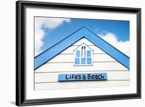 Beach Huts at Southwold, Suffolk, England, UK-Nadia Isakova-Framed Photographic Print