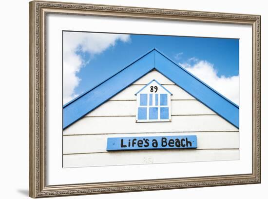 Beach Huts at Southwold, Suffolk, England, UK-Nadia Isakova-Framed Photographic Print