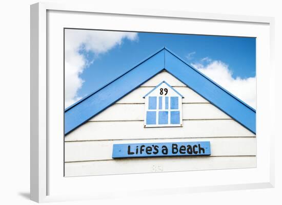 Beach Huts at Southwold, Suffolk, England, UK-Nadia Isakova-Framed Photographic Print