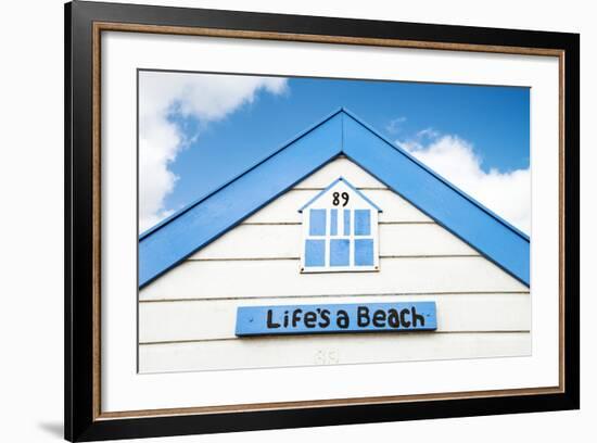 Beach Huts at Southwold, Suffolk, England, UK-Nadia Isakova-Framed Photographic Print