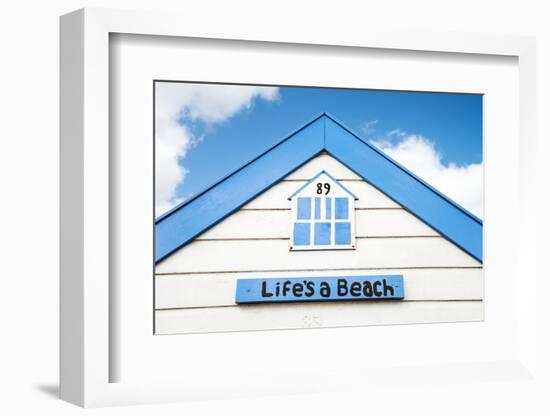 Beach Huts at Southwold, Suffolk, England, UK-Nadia Isakova-Framed Photographic Print