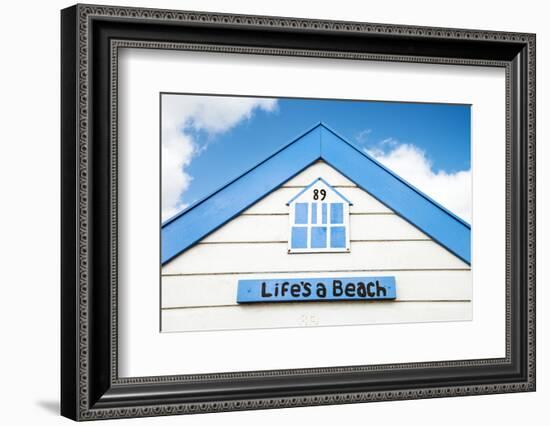 Beach Huts at Southwold, Suffolk, England, UK-Nadia Isakova-Framed Photographic Print