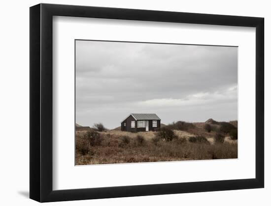 Beach Huts, Embleton Bay, Northumberland, England, United Kingdom, Europe-Bill Ward-Framed Photographic Print