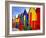 Beach Huts, Fish Hoek, Cape Peninsula, Cape Town, South Africa, Africa-Gavin Hellier-Framed Photographic Print