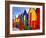 Beach Huts, Fish Hoek, Cape Peninsula, Cape Town, South Africa, Africa-Gavin Hellier-Framed Photographic Print