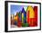 Beach Huts, Fish Hoek, Cape Peninsula, Cape Town, South Africa, Africa-Gavin Hellier-Framed Photographic Print