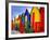 Beach Huts, Fish Hoek, Cape Peninsula, Cape Town, South Africa, Africa-Gavin Hellier-Framed Photographic Print