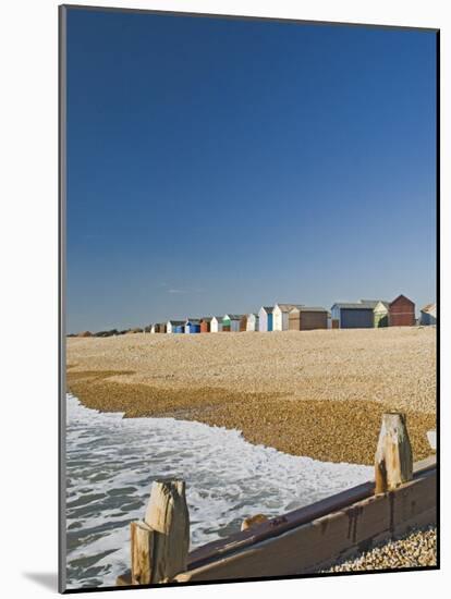 Beach Huts, Hayling Island, Hampshire, England, United Kingdom, Europe-James Emmerson-Mounted Photographic Print